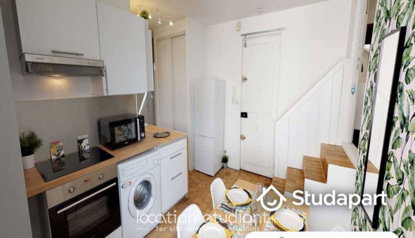 Colocation tudiante Studio à Lyon 2me arrondissement (69002)