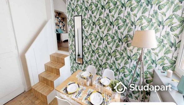 Colocation tudiante Studio à Lyon 2me arrondissement (69002)