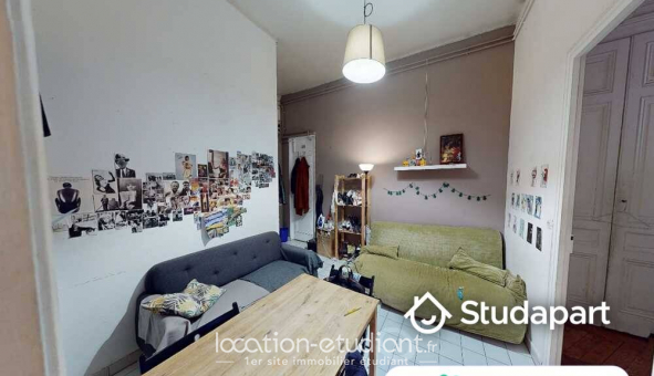 Colocation tudiante Studio à Lyon 2me arrondissement (69002)