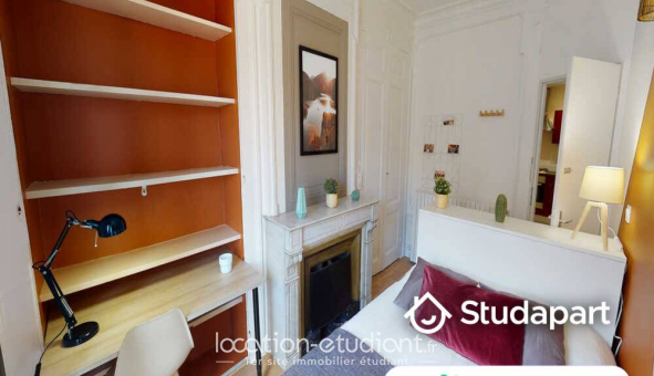 Colocation tudiante Studio à Lyon 2me arrondissement (69002)