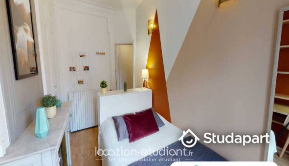 Colocation tudiante Studio à Lyon 2me arrondissement (69002)
