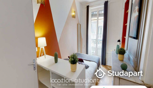 Colocation tudiante Studio à Lyon 2me arrondissement (69002)