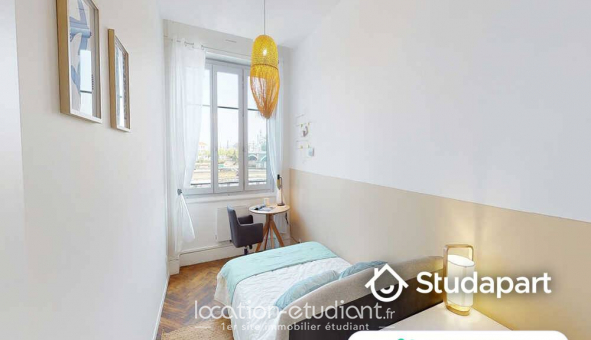 Colocation tudiante Studio à Lyon 2me arrondissement (69002)
