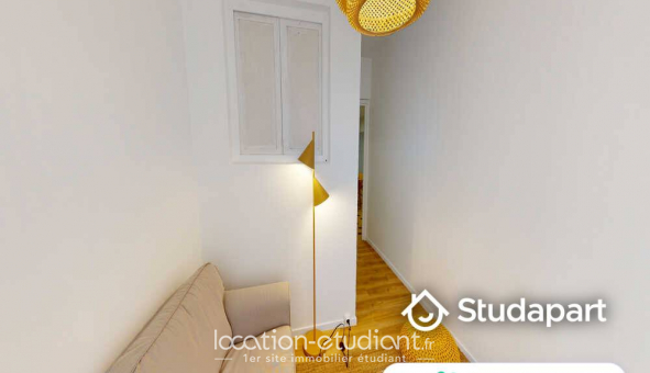 Colocation tudiante Studio à Lyon 2me arrondissement (69002)