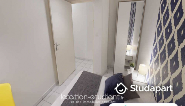 Colocation tudiante Studio à Lyon 2me arrondissement (69002)