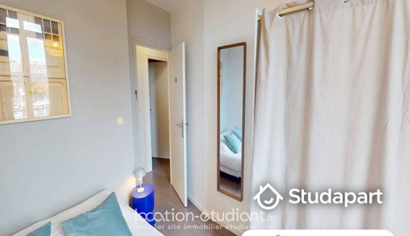 Colocation tudiante Studio à Lyon 2me arrondissement (69002)