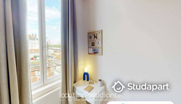 Colocation tudiante Studio à Lyon 2me arrondissement (69002)