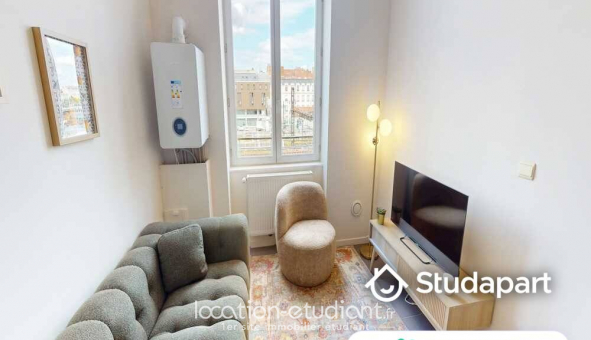 Colocation tudiante Studio à Lyon 2me arrondissement (69002)