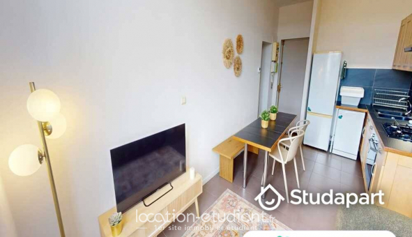 Colocation tudiante Studio à Lyon 2me arrondissement (69002)