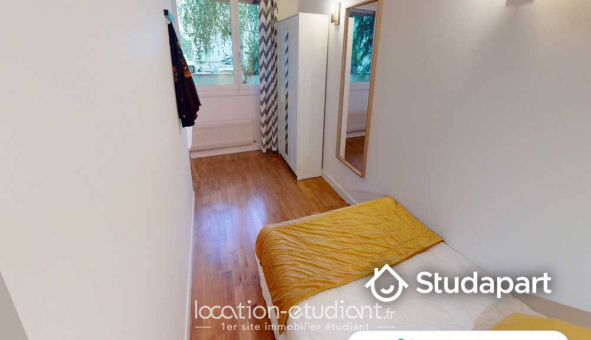 Colocation tudiante Studio à Lyon 2me arrondissement (69002)