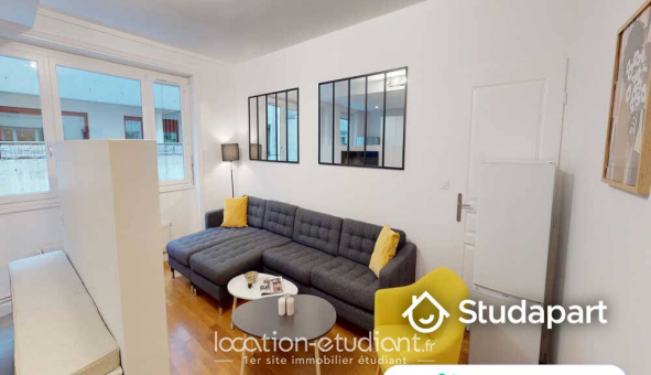 Colocation tudiante Studio à Lyon 2me arrondissement (69002)
