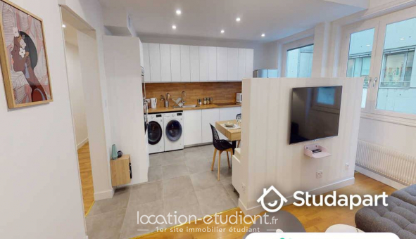 Colocation tudiante Studio à Lyon 2me arrondissement (69002)