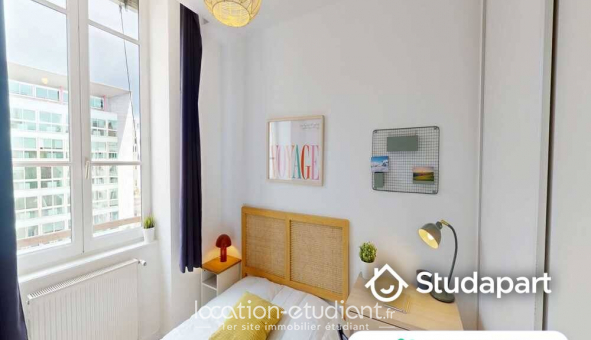 Colocation tudiante Studio à Lyon 2me arrondissement (69002)