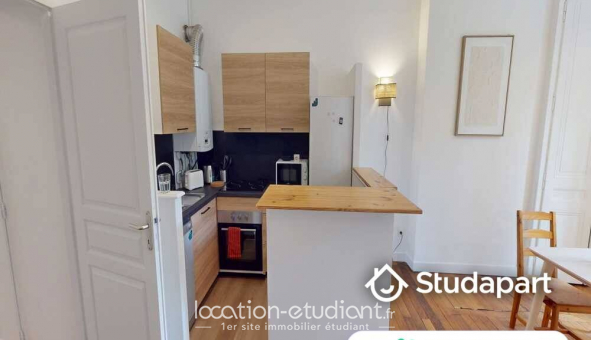 Colocation tudiante Studio à Lyon 2me arrondissement (69002)