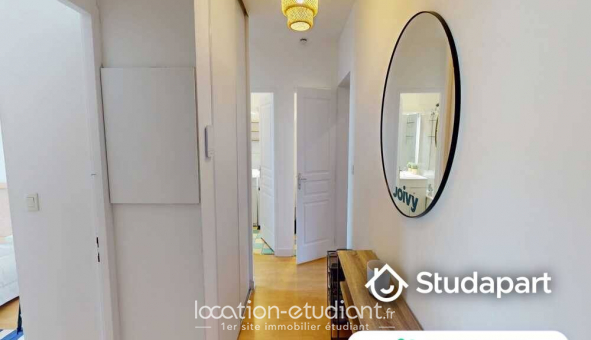 Colocation tudiante Studio à Lyon 2me arrondissement (69002)