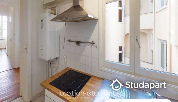 Colocation tudiante Studio à Lyon 2me arrondissement (69002)