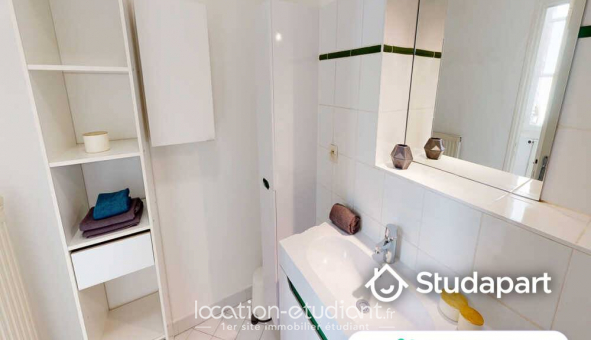 Colocation tudiante Studio à Lyon 2me arrondissement (69002)