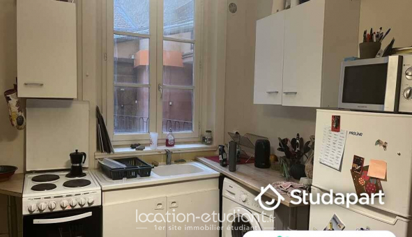 Colocation tudiante Studio à Lyon 2me arrondissement (69002)