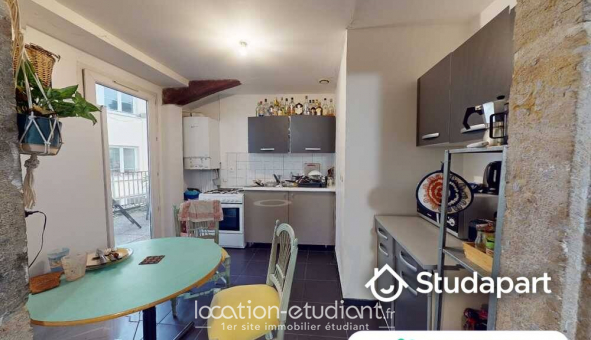 Colocation �tudiante Studio &agrave; Lyon 2�me arrondissement (69002)