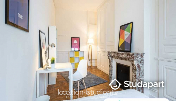 Colocation �tudiante Studio &agrave; Lyon 2�me arrondissement (69002)