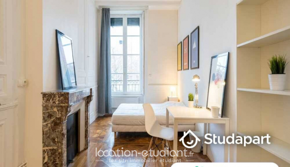 Colocation �tudiante Studio &agrave; Lyon 2�me arrondissement (69002)