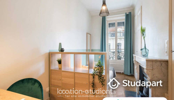 Colocation �tudiante Studio &agrave; Lyon 2�me arrondissement (69002)