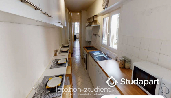 Colocation �tudiante Studio &agrave; Lyon 2�me arrondissement (69002)