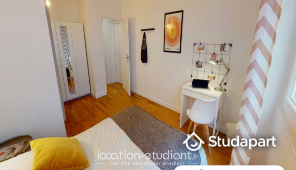 Colocation �tudiante Studio &agrave; Lyon 2�me arrondissement (69002)
