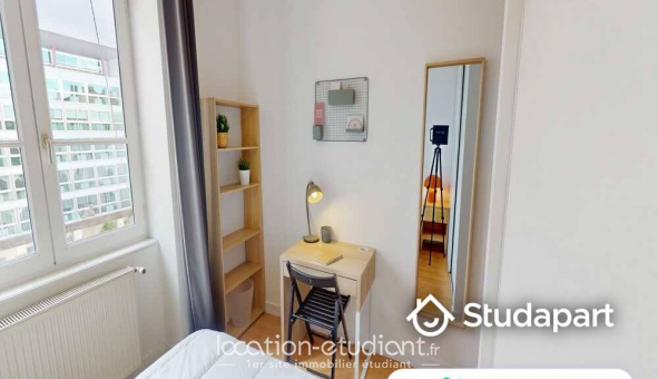Colocation �tudiante Studio &agrave; Lyon 2�me arrondissement (69002)