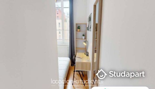 Colocation �tudiante Studio &agrave; Lyon 2�me arrondissement (69002)