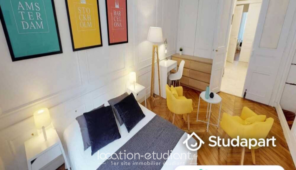 Colocation �tudiante Studio &agrave; Lyon 2�me arrondissement (69002)