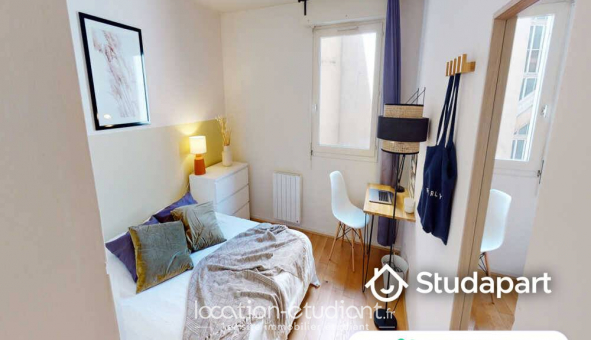 Colocation �tudiante Studio &agrave; Lyon 2�me arrondissement (69002)