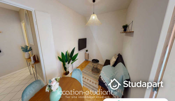Colocation �tudiante Studio &agrave; Lyon 2�me arrondissement (69002)