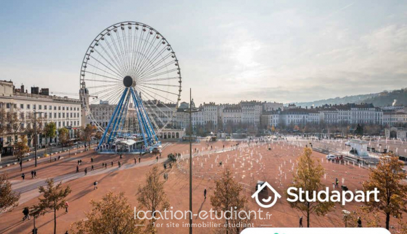 Colocation �tudiante Studio &agrave; Lyon 2�me arrondissement (69002)