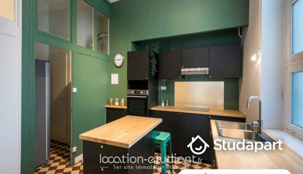 Colocation �tudiante Studio &agrave; Lyon 2�me arrondissement (69002)