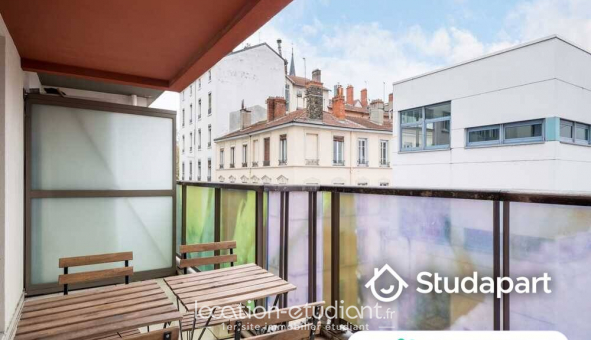 Colocation �tudiante Studio &agrave; Lyon 2�me arrondissement (69002)