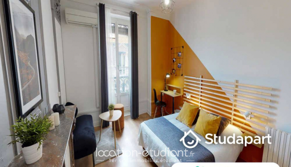 Colocation �tudiante Studio &agrave; Lyon 2�me arrondissement (69002)