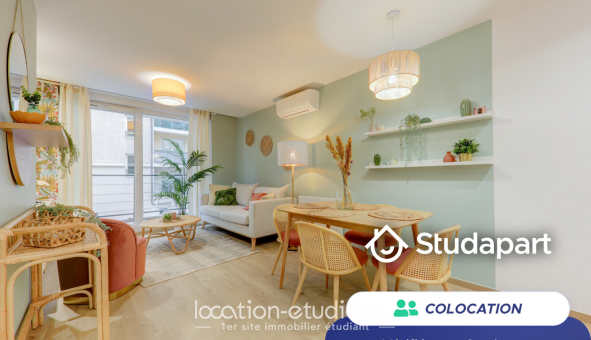 Colocation tudiante T4 à Lyon 2me arrondissement (69002)