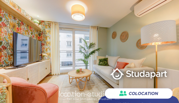 Colocation tudiante T4 à Lyon 2me arrondissement (69002)