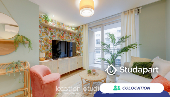 Colocation tudiante T4 à Lyon 2me arrondissement (69002)