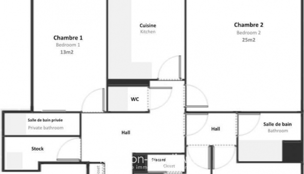 Colocation tudiante Duplex à Lyon 2me arrondissement (69002)
