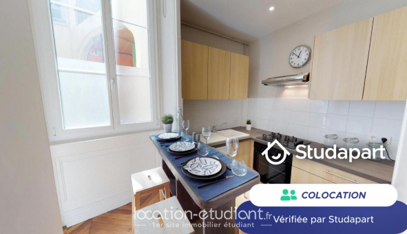 Colocation tudiante T5 à Lyon 2me arrondissement (69002)