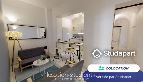 Colocation tudiante T1 à Lyon 2me arrondissement (69002)