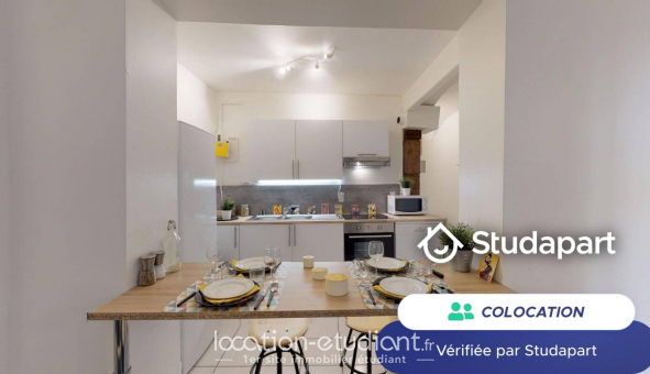 Colocation tudiante T1 à Lyon 2me arrondissement (69002)