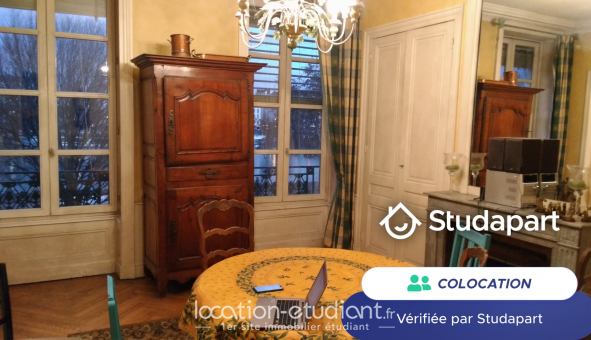 Colocation tudiante Studio à Lyon 2me arrondissement (69002)