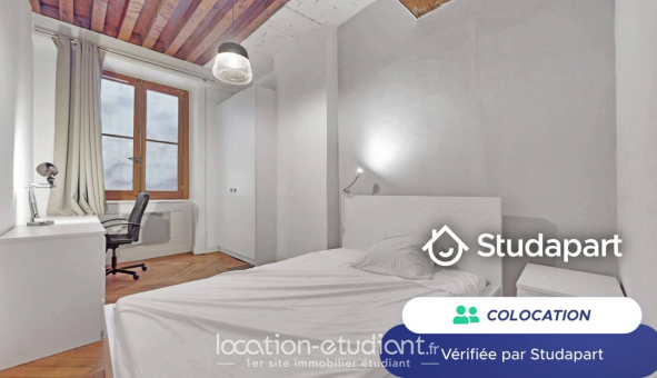 Colocation �tudiante T4 &agrave; Lyon 2�me arrondissement (69002)