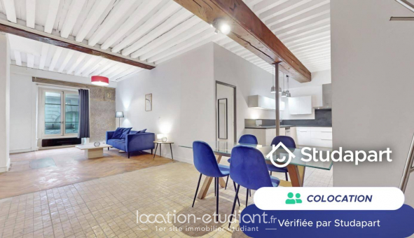 Colocation �tudiante T4 &agrave; Lyon 2�me arrondissement (69002)