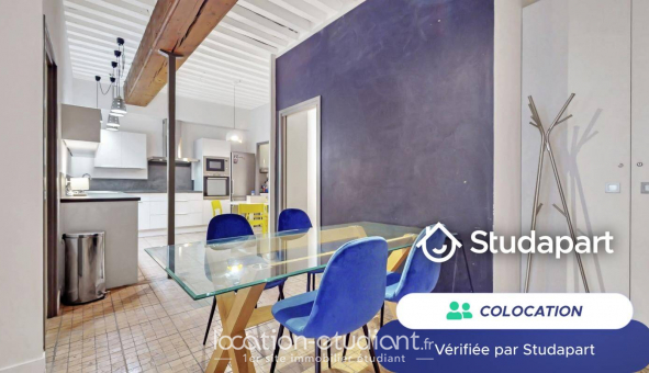 Colocation �tudiante T4 &agrave; Lyon 2�me arrondissement (69002)