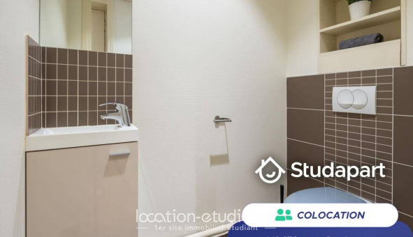 Colocation tudiante Studio à Lyon 2me arrondissement (69002)