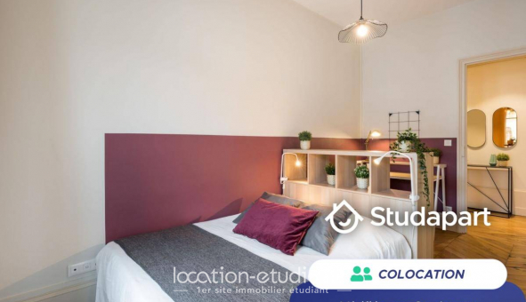 Colocation tudiante Studio à Lyon 2me arrondissement (69002)